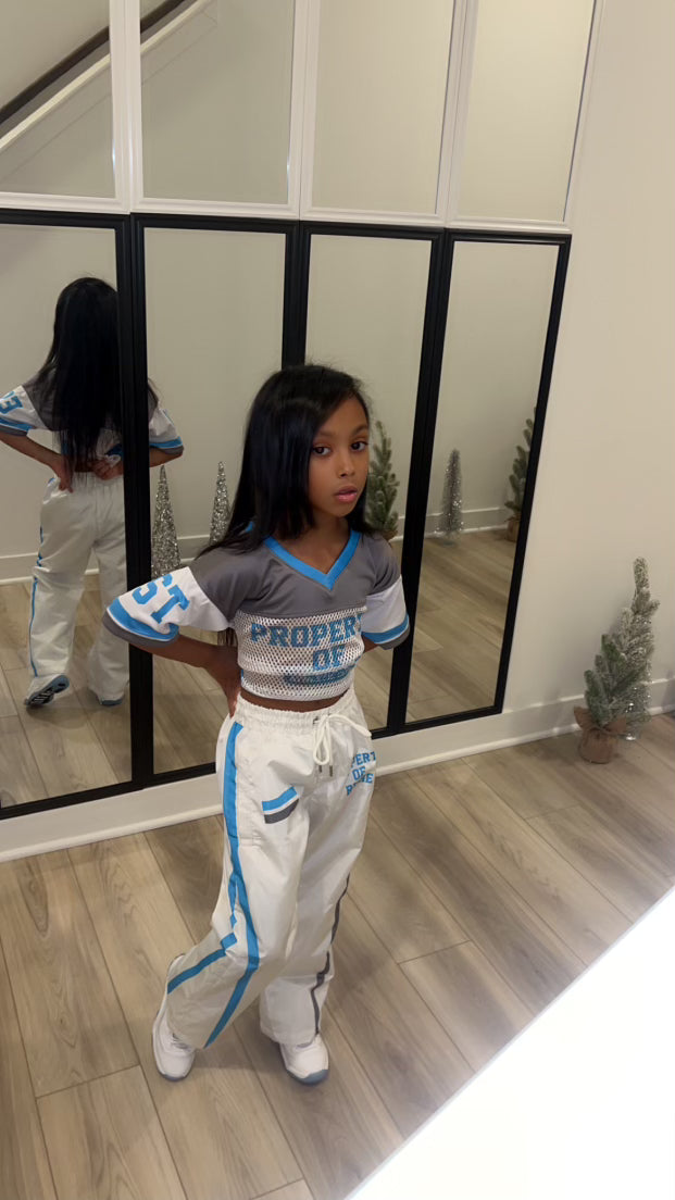Blue “Property of Riche” Jersey Set