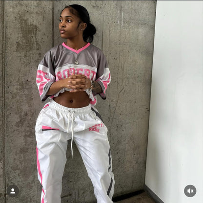 Pink “Property of Riche” Jersey Set